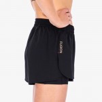 Fusion WMS Run Shorts  Trousers & Shorts Zwart