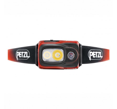 Petzl Swift RL Reactiv 1100 Lumens  Trailrunning Zwart-Oranje