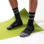 Feetures Elite Light Cushion Mini Crew Uni Sokken Zwart