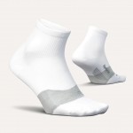 Feetures Elite Ultra Light Quarter Uni Socks White