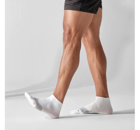 Feetures Elite Ultra Light Quarter Uni Sokken White
