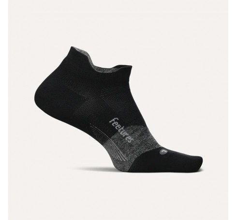 Feetures Elite Ultra Light No Show Tab Uni Socks Black