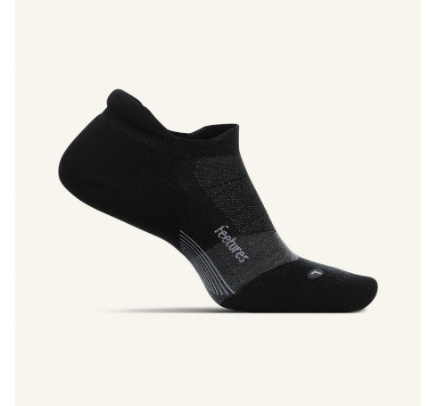 Feetures Merino Ultra Light No Show Uni Socks Charcoal