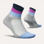 Feetures Elite Light Cushion Quarter Uni Socks Gray