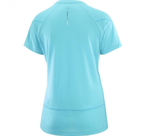 Cross Run SS Tee W Women Shirts & Tops Licht blauw