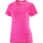 Cross Run SS Tee W Dames Shirts & Tops Roze  