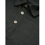 Fusion Mens Recharge Polo Heren Shirts & Tops Black