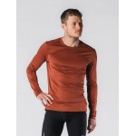 Fusion Mens Technical Merino 150 LS Men Shirts & Tops Rust