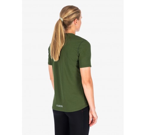 Fusion Womens Nova T-Shirt  Shirts & Tops Green
