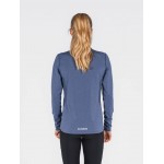 Fusion Womens C3 Zip Neck  Women Shirts & Tops Blauw