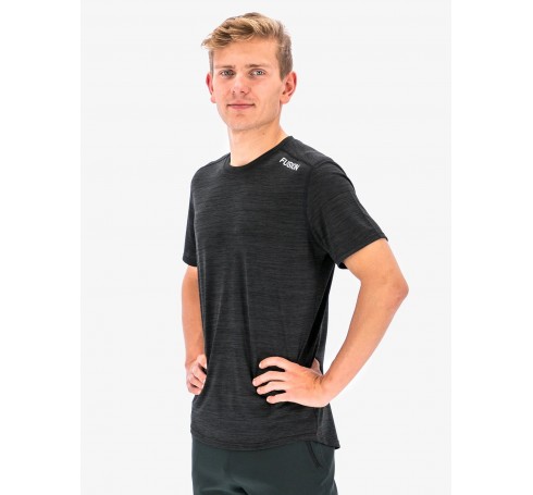 Fusion Mens C3 T-Shirt Heren Shirts & Tops Zwart