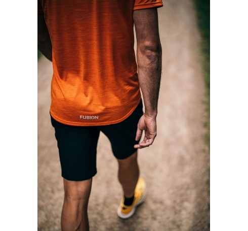 Fusion Mens C3 T-Shirt Heren Shirts & Tops Oranje