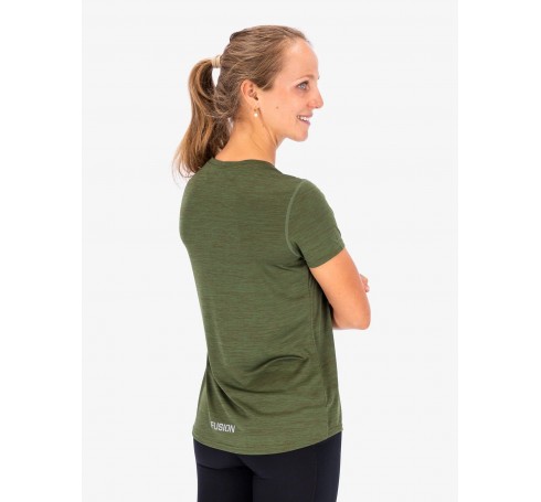 Fusion Womens C3 T-Shirt  Women Shirts & Tops Groen 