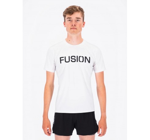 Fusion SLi T-Shirt Heren Shirts & Tops Wit  