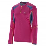 Fast Wing LS Tee W  Shirts & Tops Roze  