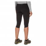 W GTD Capri Tight Women Trousers & Shorts Zwart