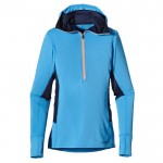 Patagonia W All Weather ZN Hoody Dames Shirts & Tops Licht blauw