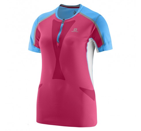 Sky Tee W Dames Shirts & Tops Roze  