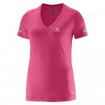 Park Tee W Dames Shirts & Tops Roze  