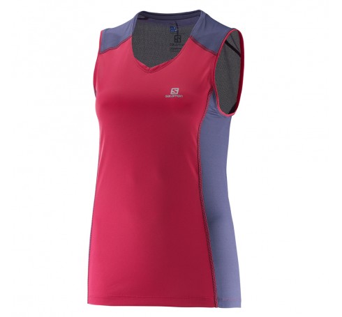 Trail Runner Tank W Dames Shirts & Tops Roze  