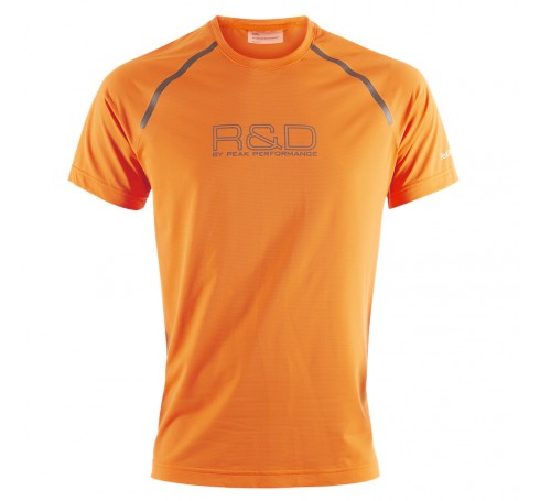 Peak  R&D Tee Heren Shirts & Tops Oranje