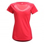 Arc'teryx Kapta SS W Dames Shirts & Tops Roze  