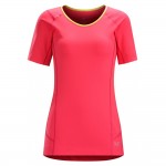 Arc'teryx Ensa SS W Dames Shirts & Tops Roze  