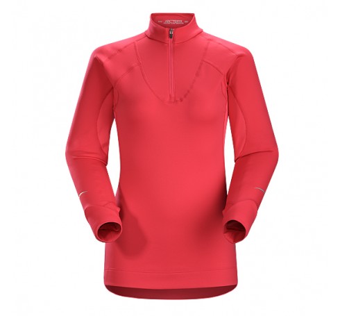 Arc'teryx Cyclic Zip Neck W Women Shirts & Tops Roze  