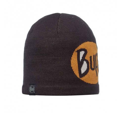 Buff Knitted and Polar Hat  Accessories Zwart
