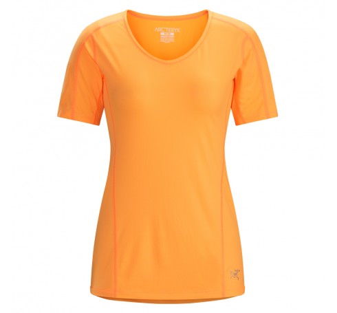 Arc'teryx Motus Crew SS W Women Shirts & Tops Oranje