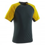 Patagonia M Cap LW T-Shirt Heren Shirts & Tops Grijs-Geel