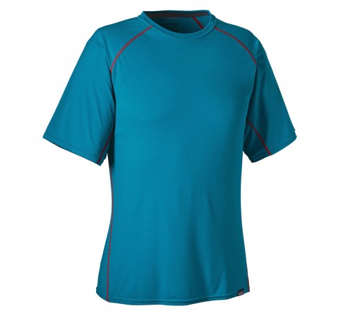 Patagonia M Cap LW T-Shirt Heren Shirts & Tops Blauw