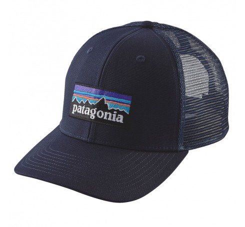 Patagonia P6 Logo Trucker Hat  Accessoires Blauw