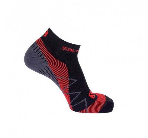 Speedcross Warm Socks M  Sokken Zwart-rood