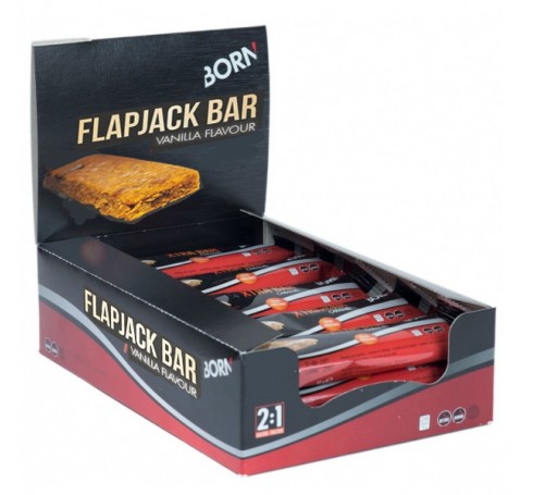 Born Flap Jack Bar - Vanilla - BOX  Trailrunning 