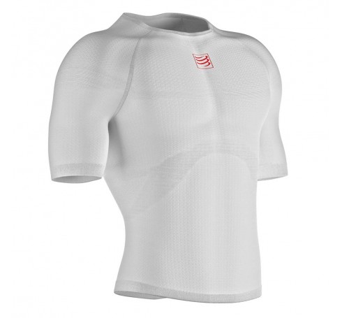 Compressport 3D Thermo SS  Shirts & Tops Wit  
