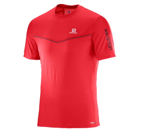 Fast Wing SS Tee M Men Shirts & Tops Rood