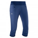 Elevate Capri Pant W Women Trousers & Shorts Donker blauw