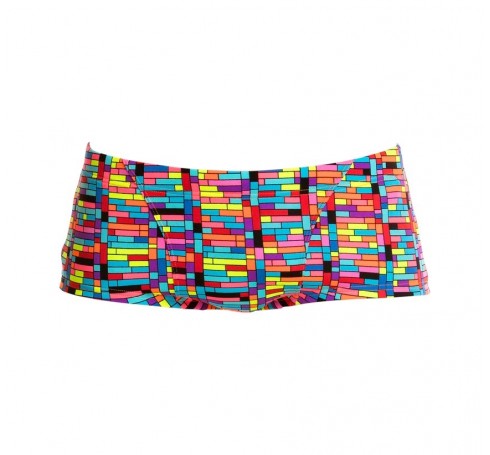 Funky Trunks Stacked Up Classic Trunks  Leisure Multicolor